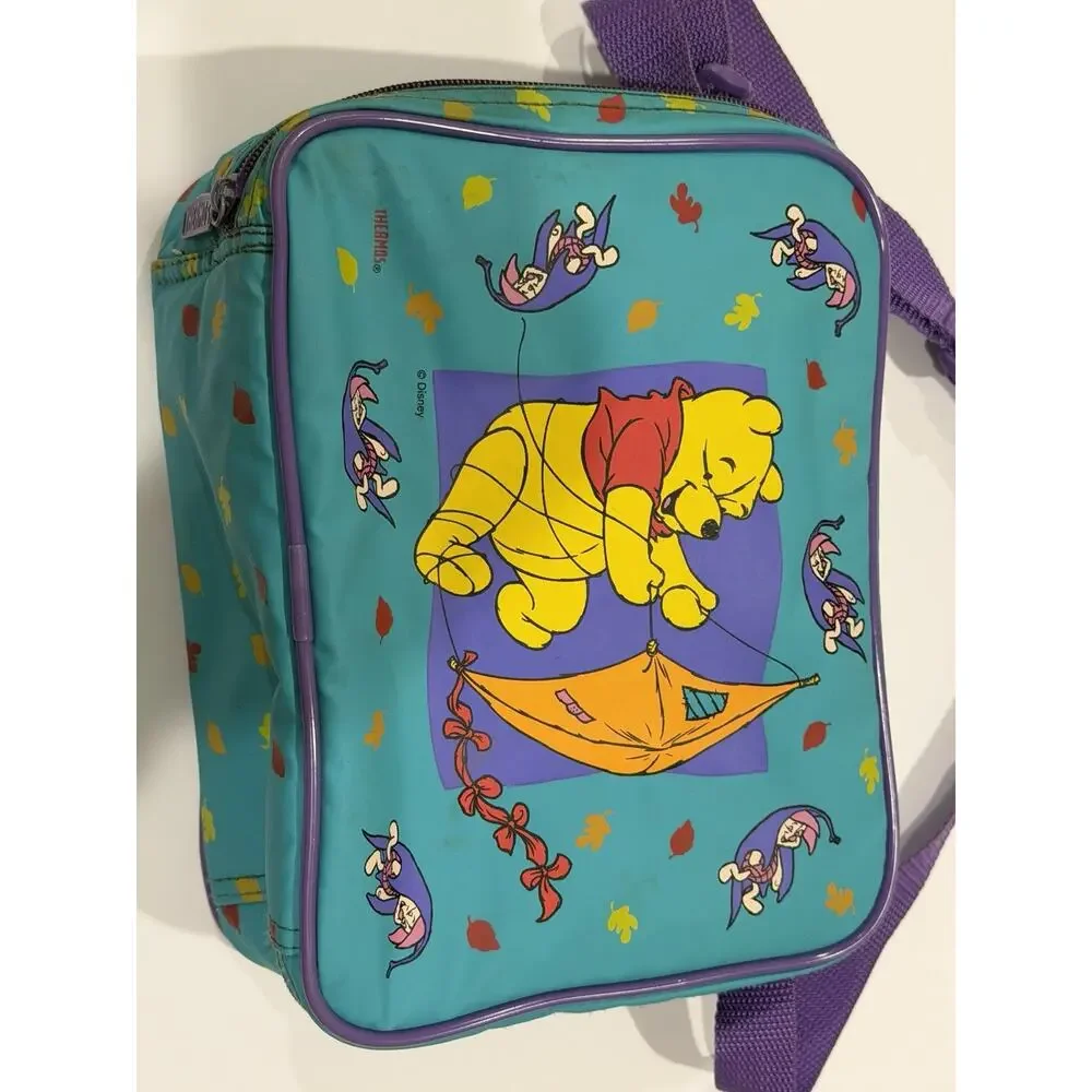 Disney Winnie The Pooh Thermos Brand Vinyl Lunch Bag 1995